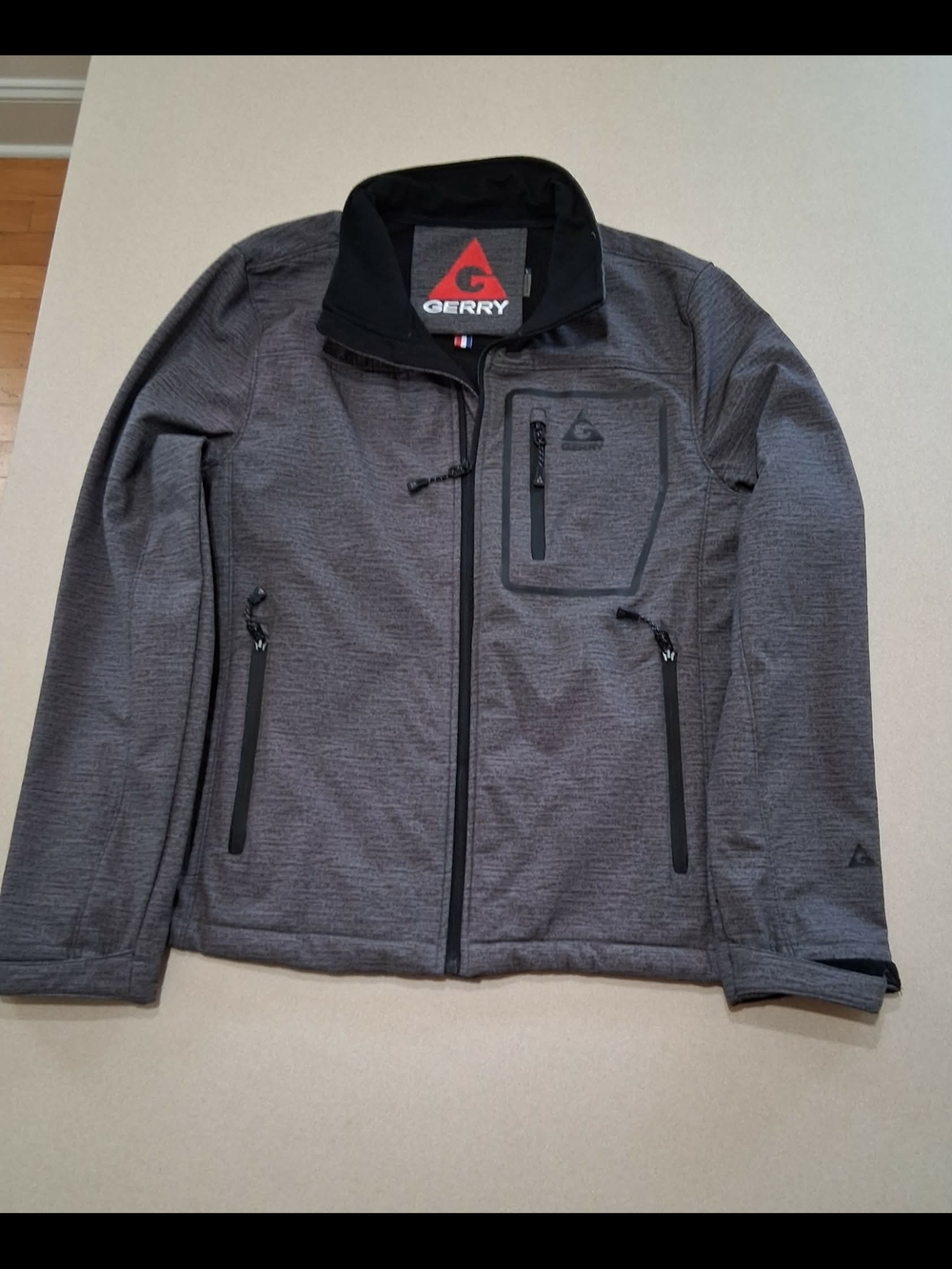 Gerry Weber Men's Charcoal Softshell Performance Jacket
